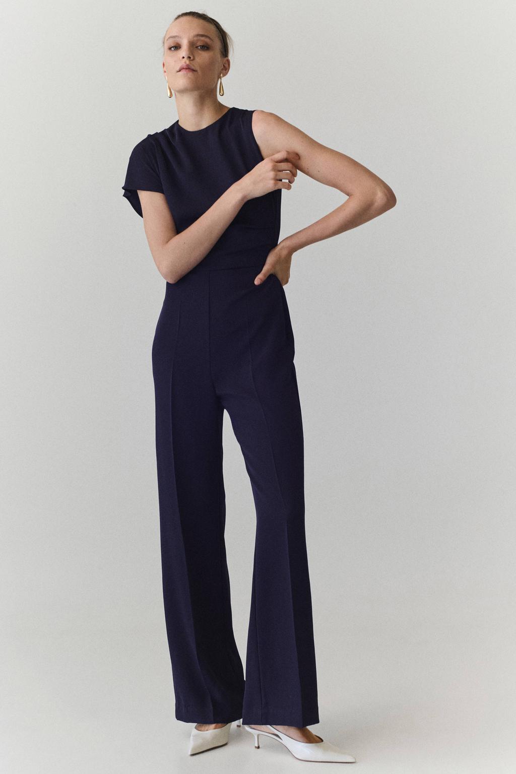 Mango jumpsuit - blauw