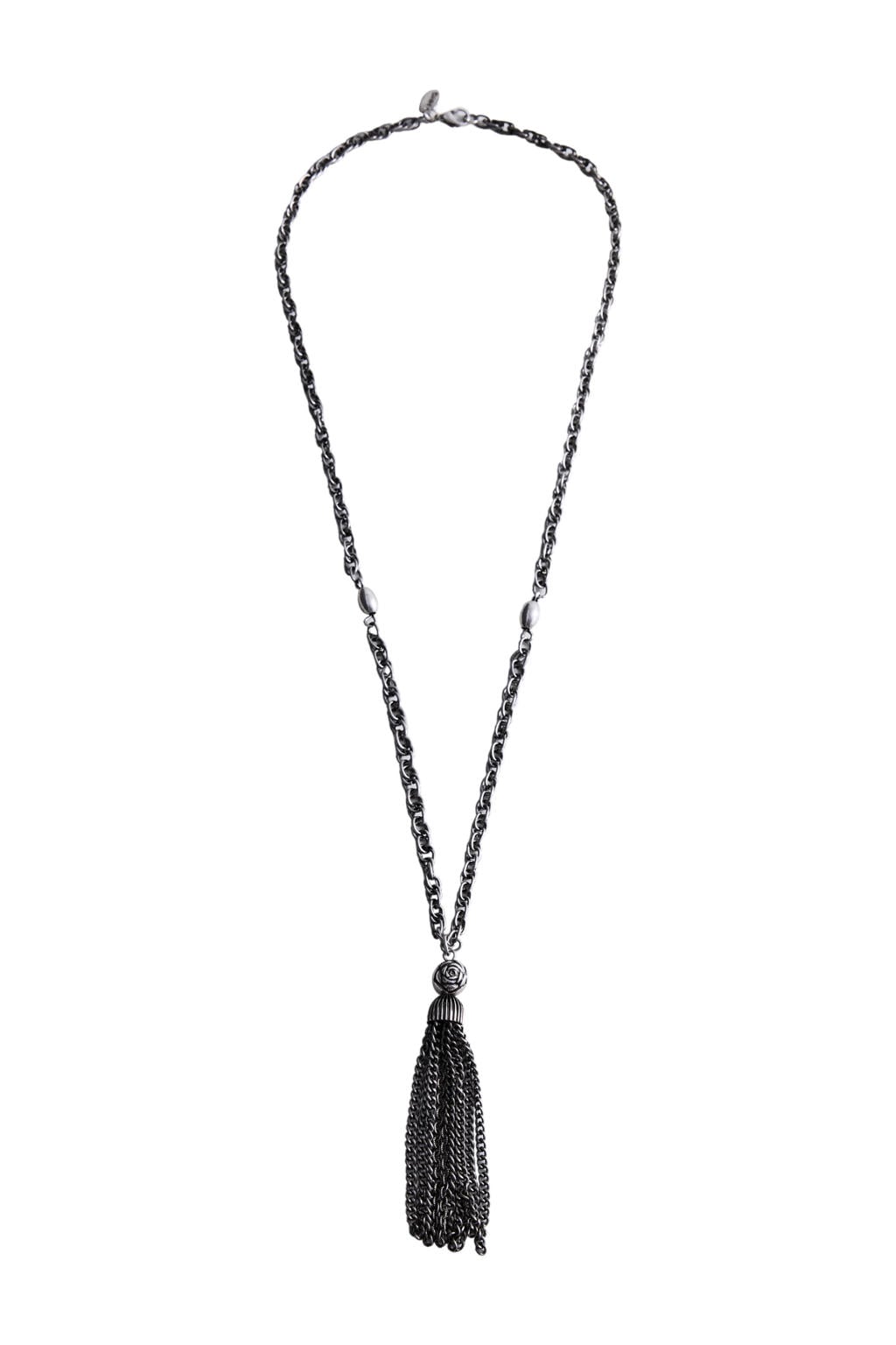 Mango ketting zilverkleurig