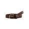 WE Fashion leren gevlochten riem bruin