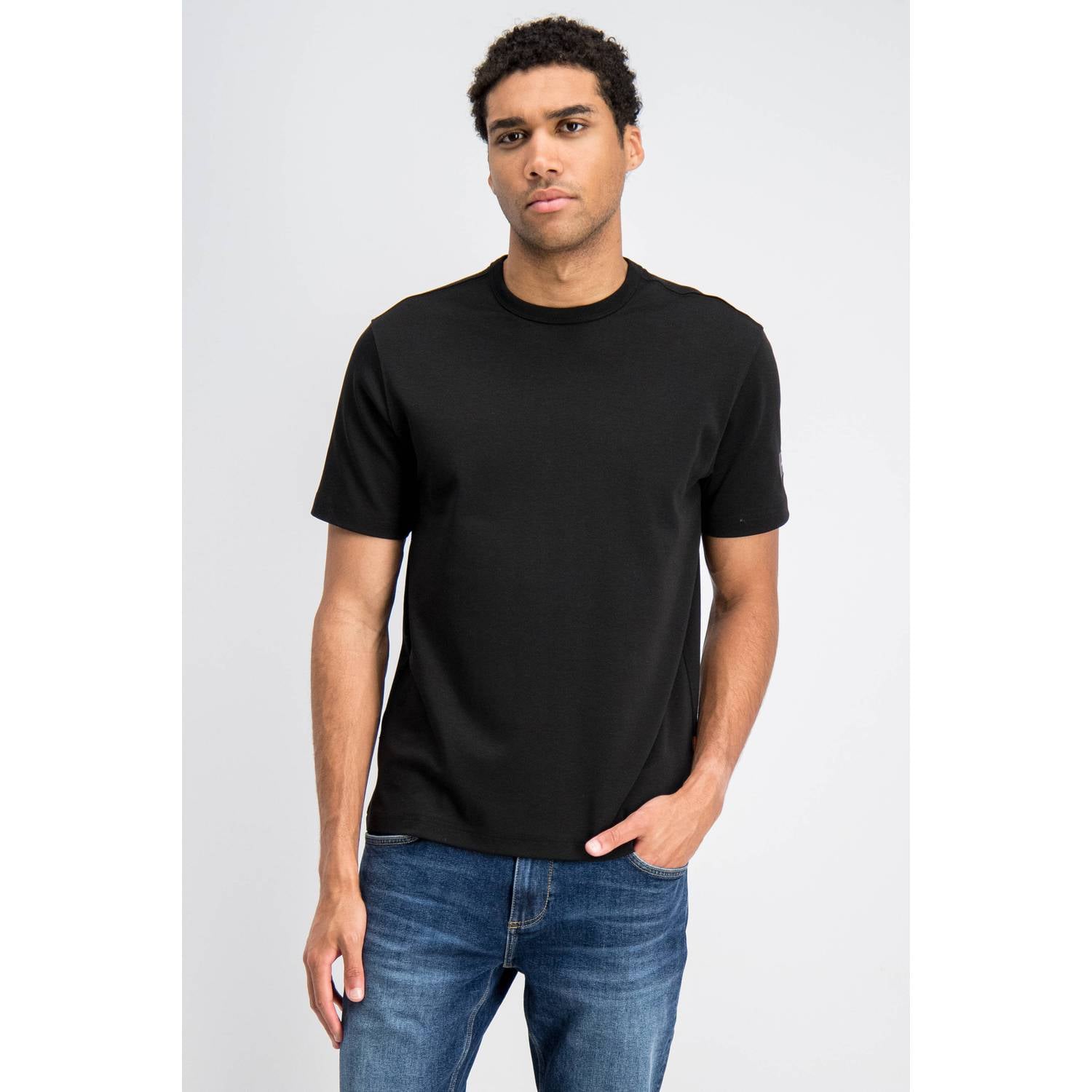 GABBIANO regular fit T-shirt zwart