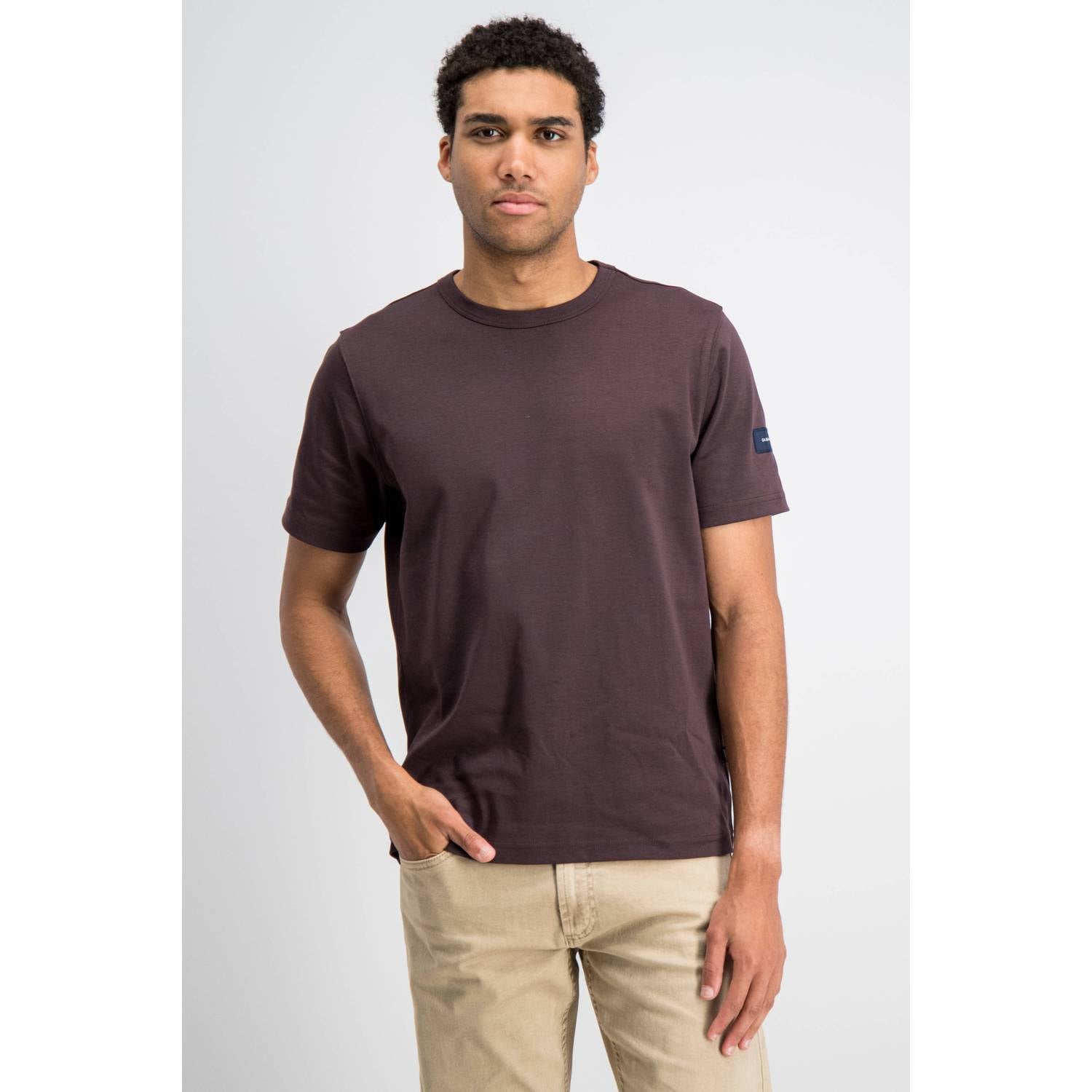 GABBIANO regular fit T-shirt donkerrood