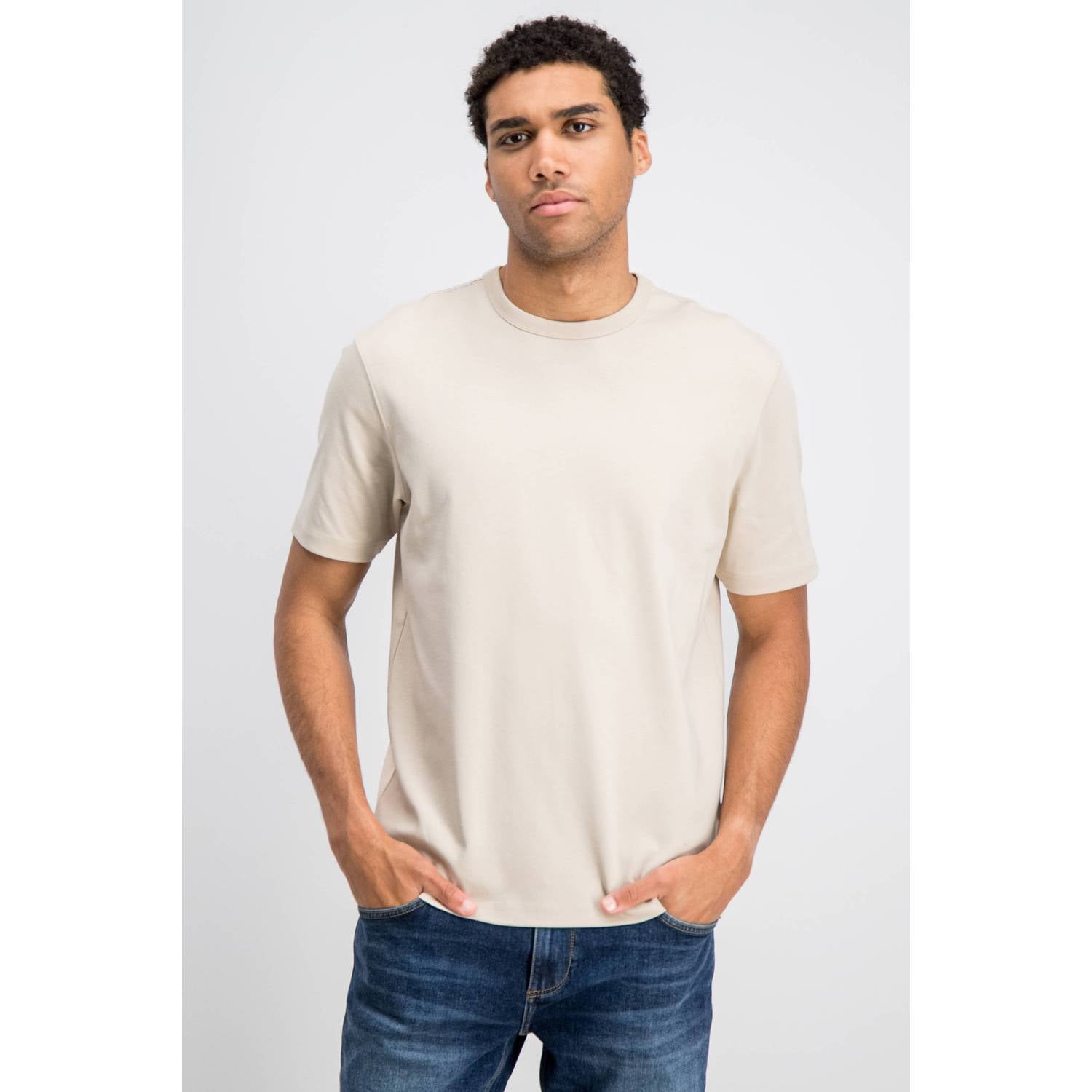 GABBIANO regular fit T-shirt beige