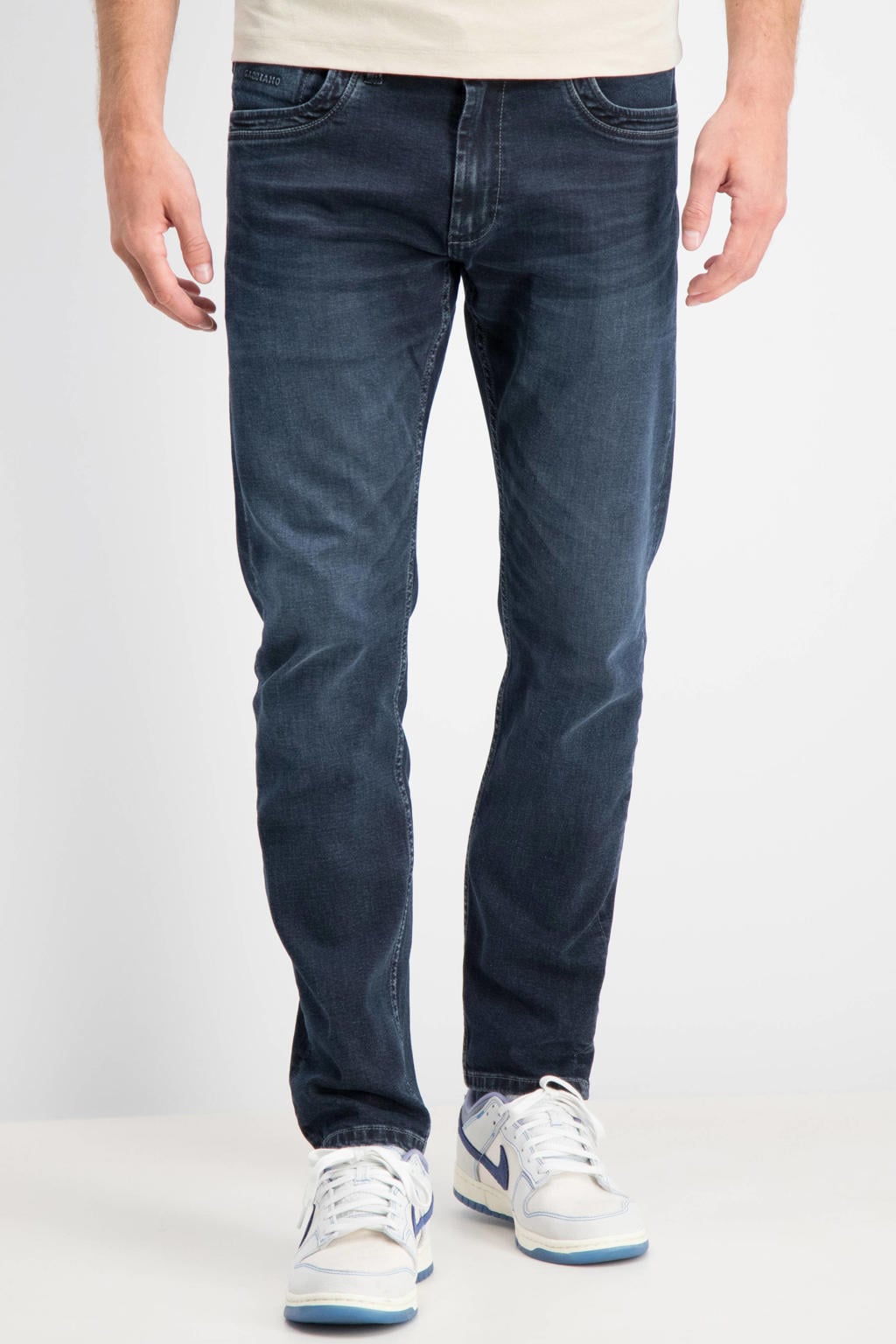 GABBIANO straight leg jeans - blauw/zwart