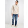 GABBIANO regular fit gebreide trui - coastal sand