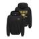 ONLY & SONS relaxed fit hoodie met backprint - zwart