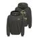 ONLY & SONS relaxed fit hoodie met backprint - grijs