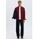 Selected regular fit overshirt - donkerrood