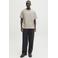 JACK & JONES ESSENTIALS relaxed fit T-shirt met logo - beige