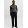 JACK & JONES ESSENTIALS slim fit overhemd - donkergroen