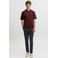 JACK & JONES PANTS STUDIO slim fit chino - donkerblauw