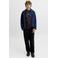 JACK & JONES ESSENTIALS relaxed fit T-shirt met print - roodbruin