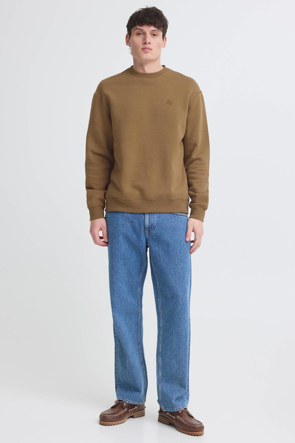 Blend regular fit sweater - bruin