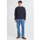 Blend regular fit sweater - donkerblauw