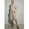 HYPEDROP wide leg bermuda short - ecru