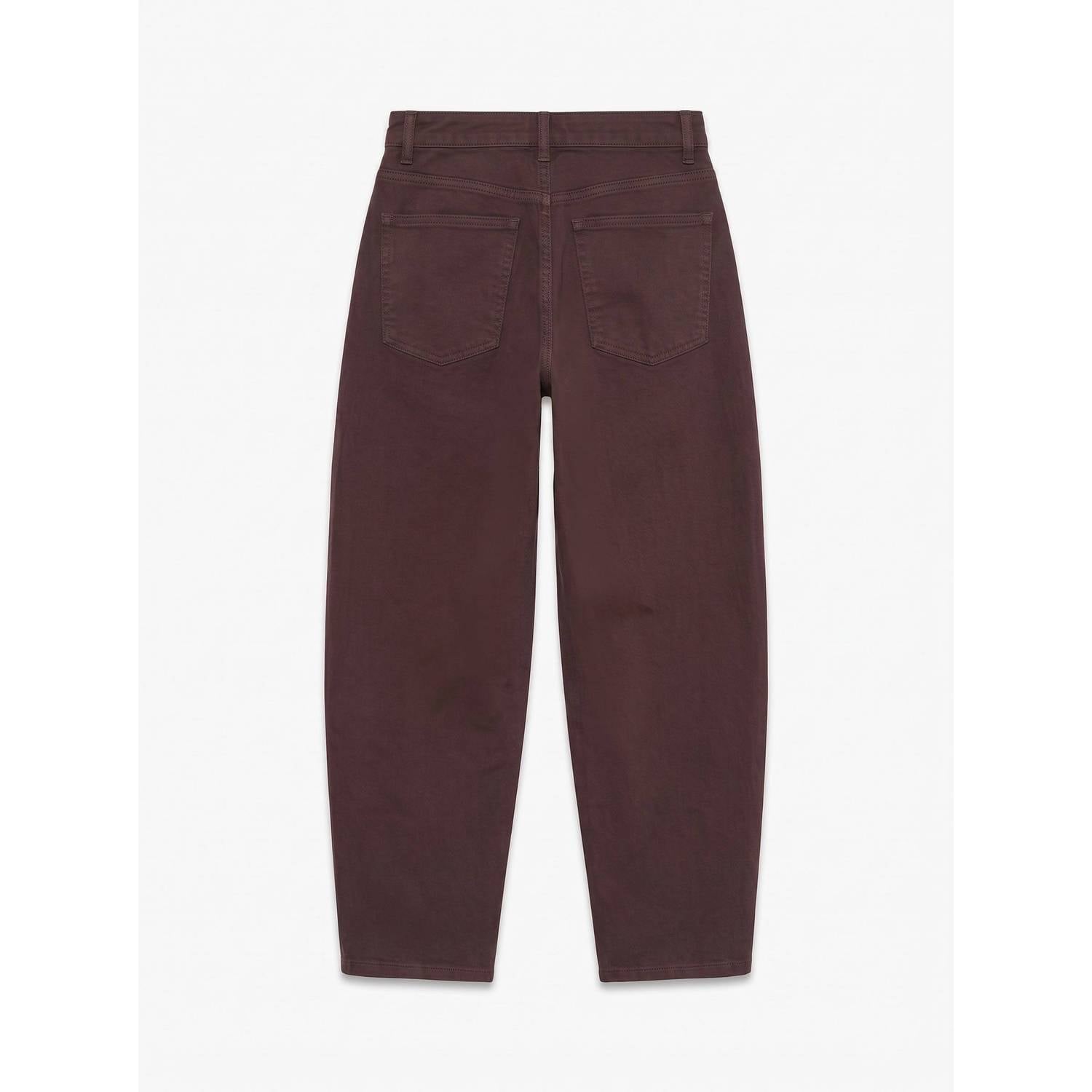VERO MODA barrel jeans bruin