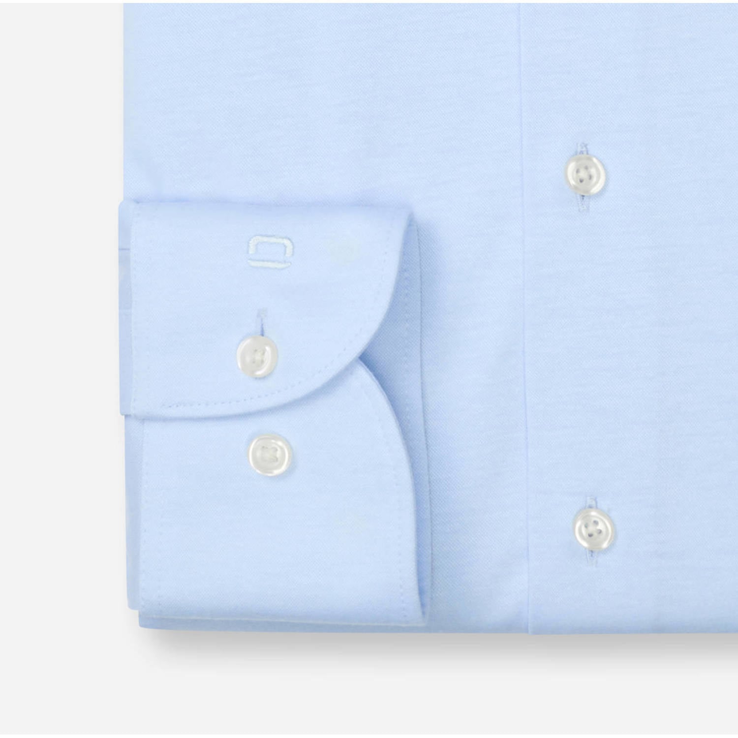 Olymp slim fit zakelijk overhemd lichtblauw