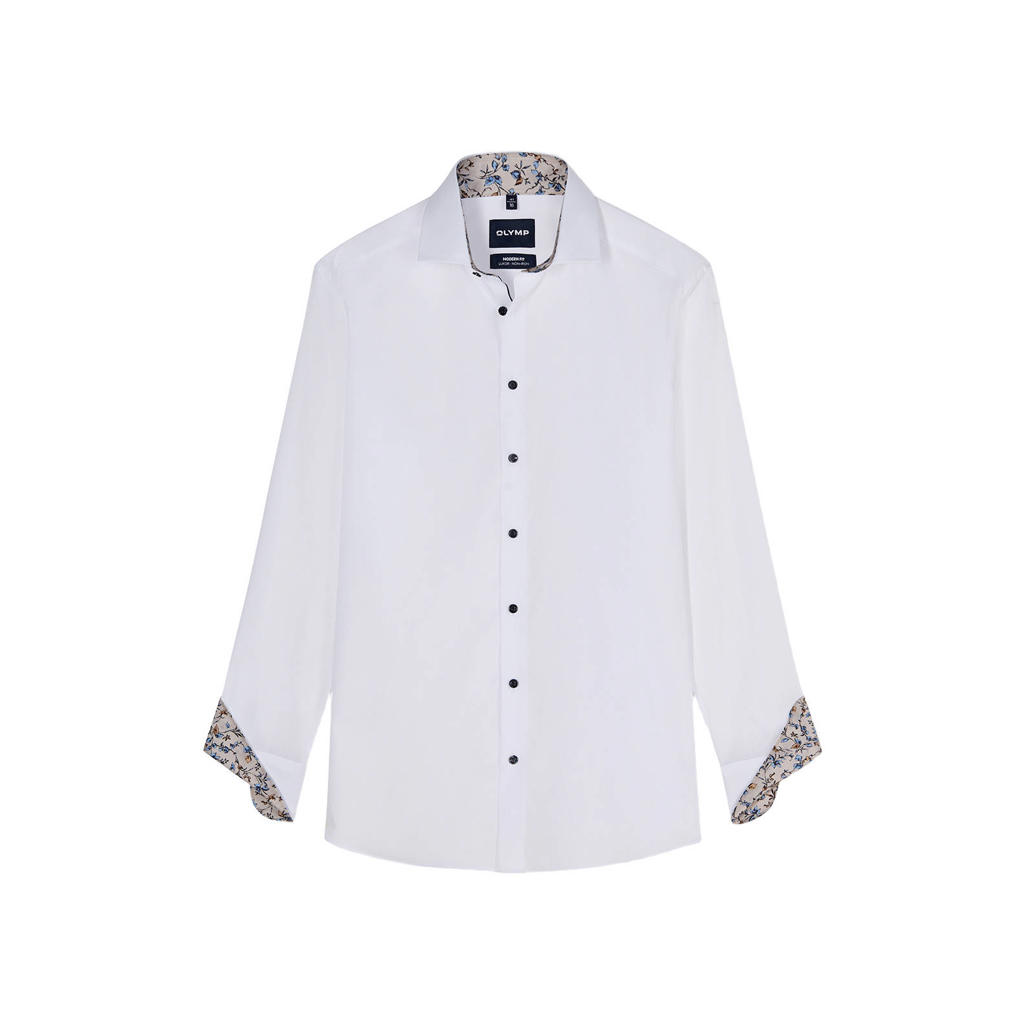 Olymp slim fit overhemd - wit