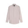 Olymp slim fit pied-de-poule overhemd - bruin