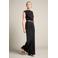 LOLALIZA wide leg broek met ceintuur - zwart