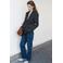 Mango regular fit blazer - grijs