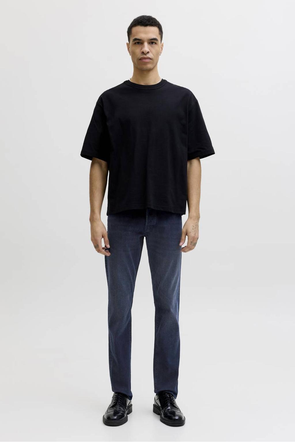 JACK & JONES JEANS INTELLIGENCE JJIGLENN JJORIGINAL slim fit jeans - blauw