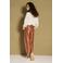 Lofty Manner straight leg broek - bruin