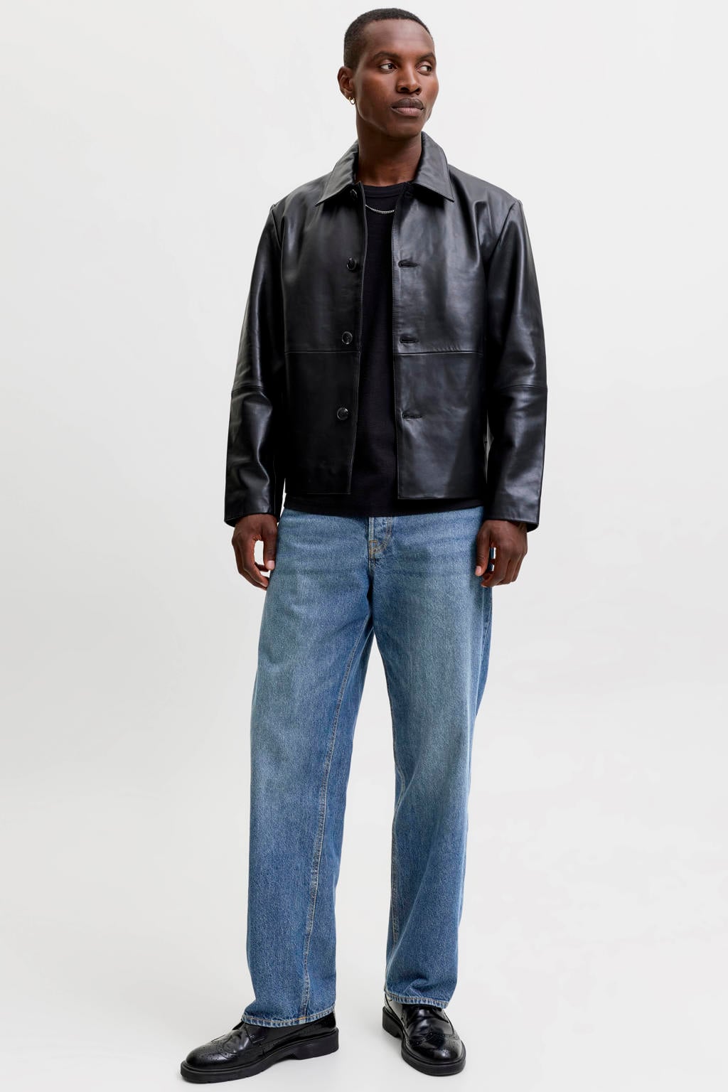 JACK & JONES JEANS INTELLIGENCE baggy jeans - blue denim