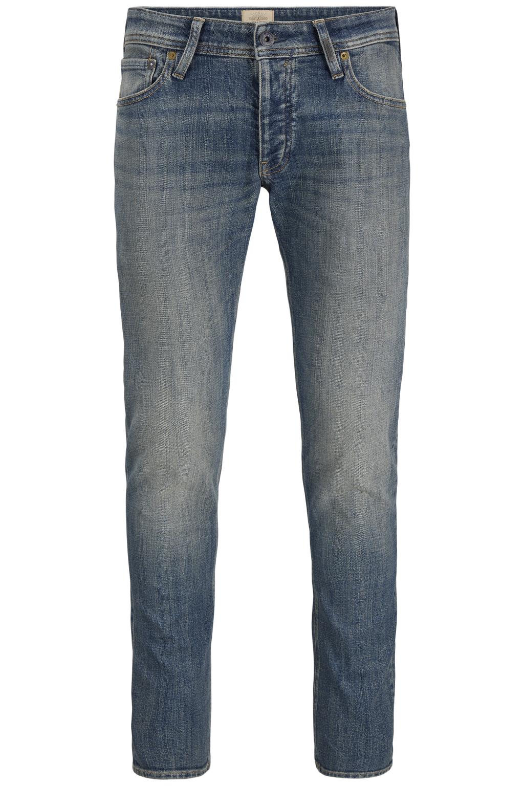 JACK & JONES JEANS INTELLIGENCE JJIGLEN JJDYLAN slim fit jeans - blauw