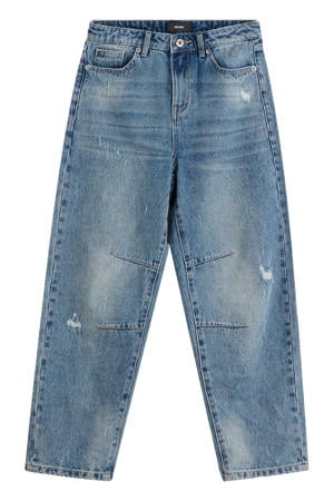 ballon jeans - mediumblauw