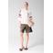 Shoeby top met parels en tekst - ecru