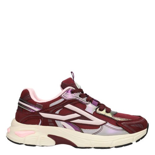 POSH by Poelman Ginny sneakers bordeaux/lichtroze