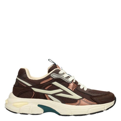 POSH by Poelman Ginny sneakers donkerbruin