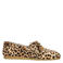 Poelman Mira suède bootschoenen met panterprint - beige/zwart