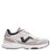 Van Lier leren sneakers - wit/blauw