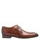 Van Lier leren gespschoenen - cognac