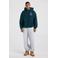 America Today relaxed fit hoodie met backprint - jade