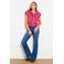 LOLALIZA gestreepte blouse - roze