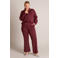 Yest Curve flared broek travelstof Plus Size - rood