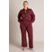 Yest Curve blouse travelstof Plus Size - rood