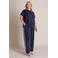 Yest Curve Sweat top Plus Size - donkerblauw