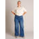 Yest Curve gebreid vest Plus Size - beige