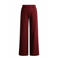 Yest Curve wide leg broek Plus Size - donkerrood