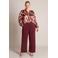 Yest Curve blouse Plus Size met print - rood