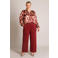 Yest Curve blouse Plus Size met print - rood