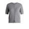Yest Curve gebreid vest Plus Size - grijs