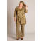 Yest Curve tuniek Plus Size met print - groen