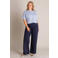 Yest Curve gebreid vest Plus Size - lichtblauw