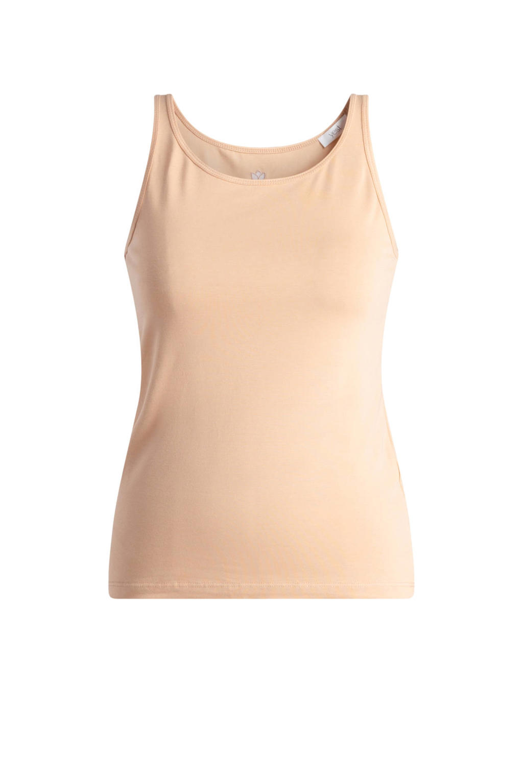 Yest Curve top Plus Size - beige