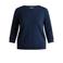 Yest Curve trui Plus Size - donkerblauw