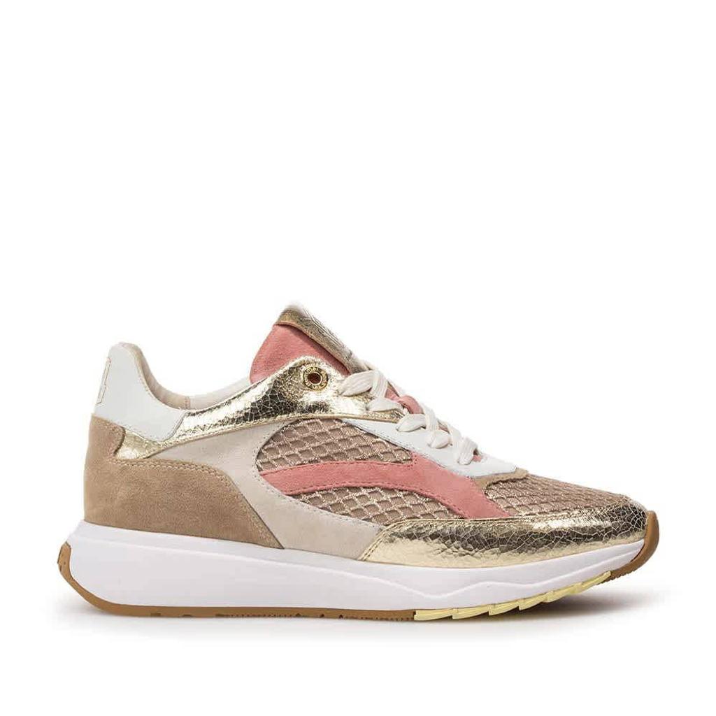 Floris van Bommel Suvi 02.17 leren sneakers goud